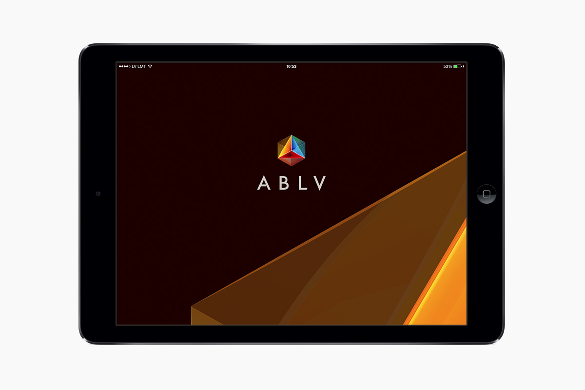 iPad приложение интернет-банка ABLV